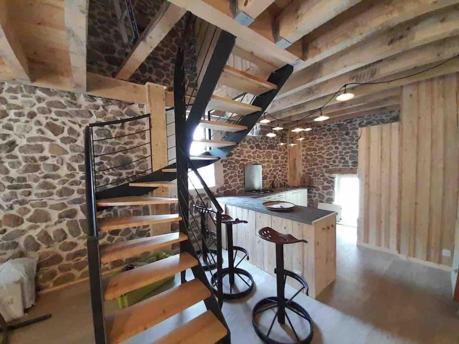 La Grange De La Gratade Villa Rochefort-Montagne Dış mekan fotoğraf